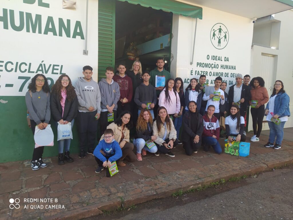 ALUNOS DO RIO BRANCO CONHECEM PROMOÇÃO HUMANA